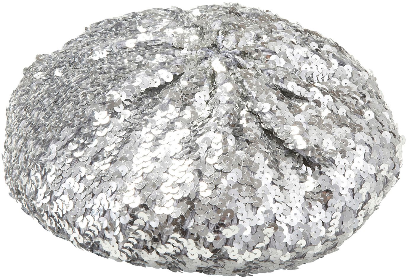 Zilveren Pailletten Basco Muts