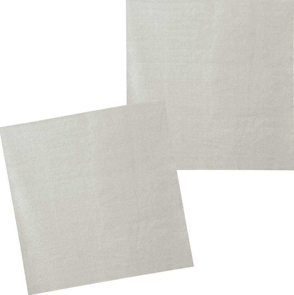 Zilveren Party Servetten