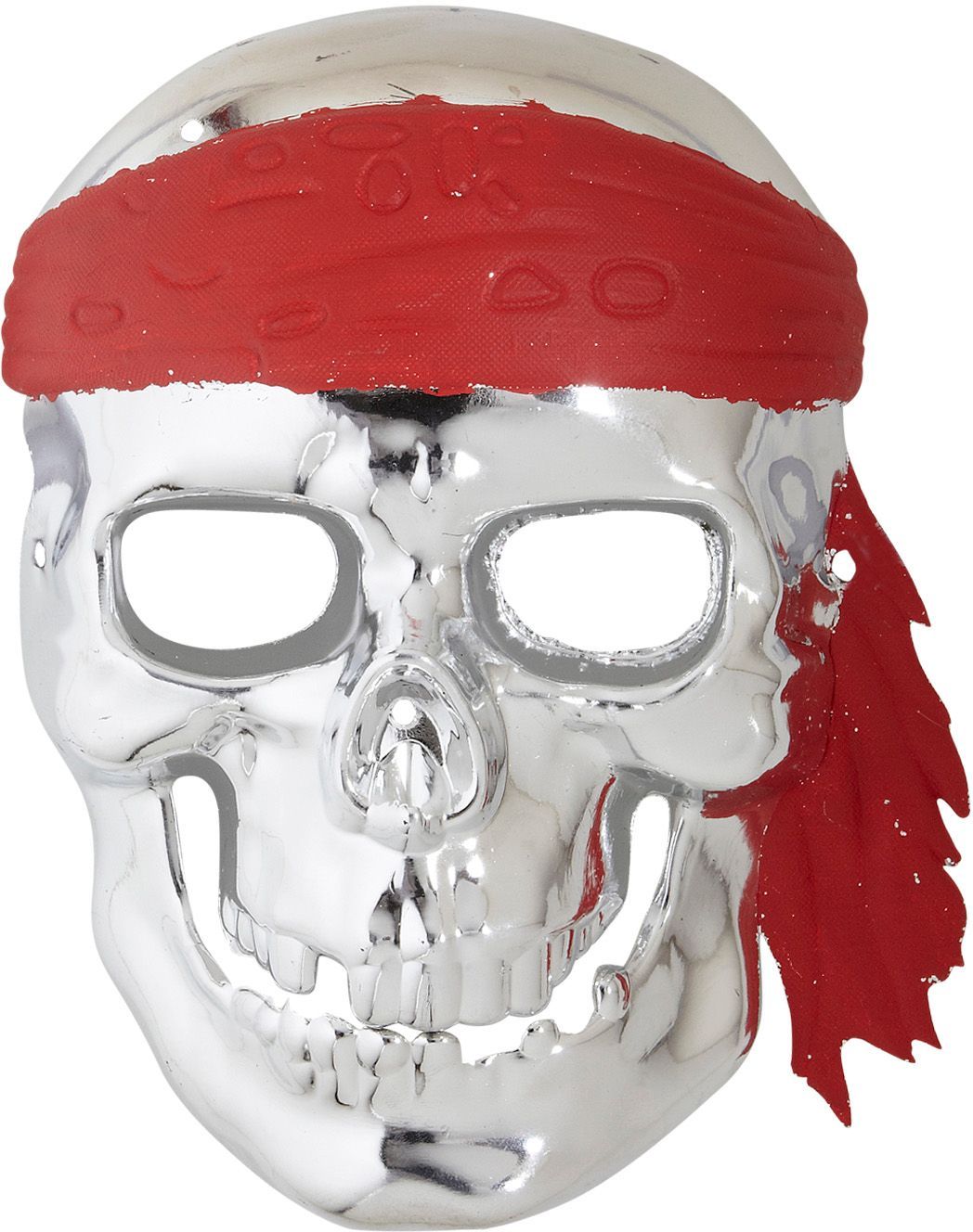 Zilveren Schedelmasker Piraat