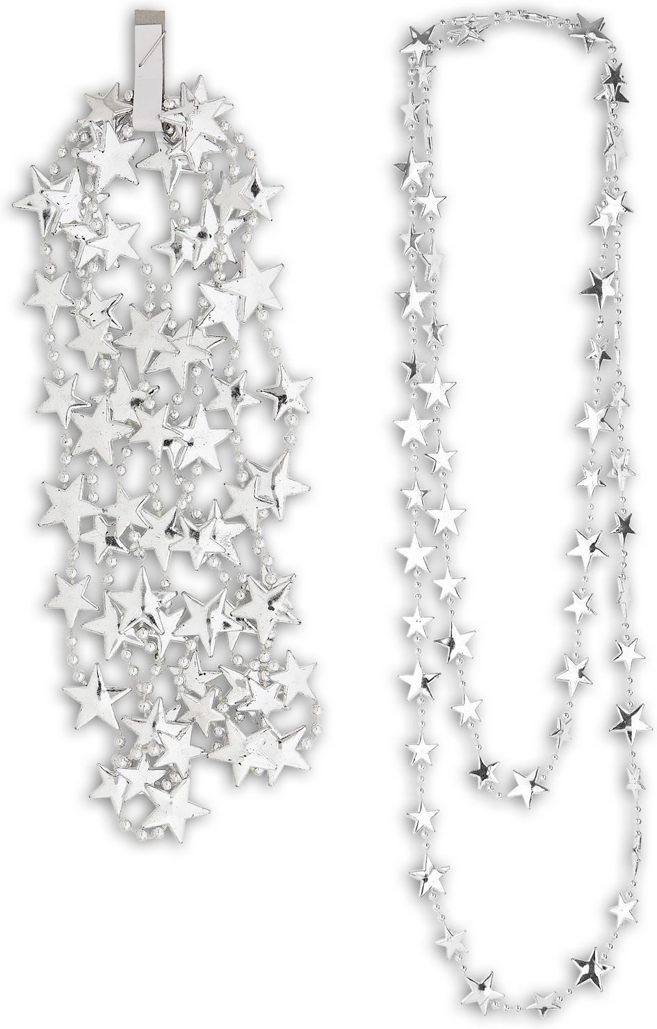 Zilveren Sterren Ketting