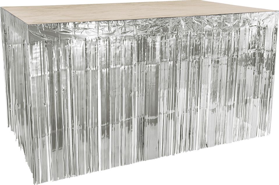 Zilveren Tafelrok Van Fransjes 300X74 cm