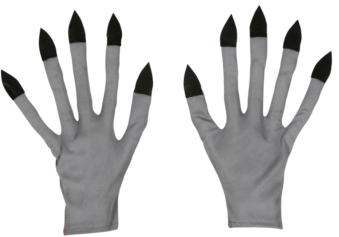 Zilveren Vampier Handschoenen