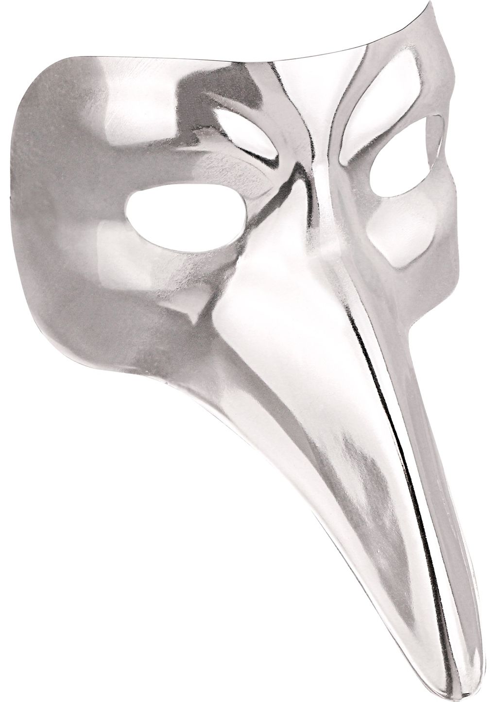 Zilveren venetiaans masker