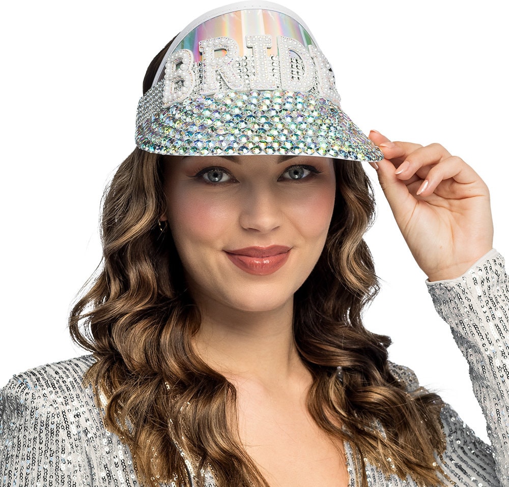 Zilveren Vrijgezellenfeest Zonneklep Dames