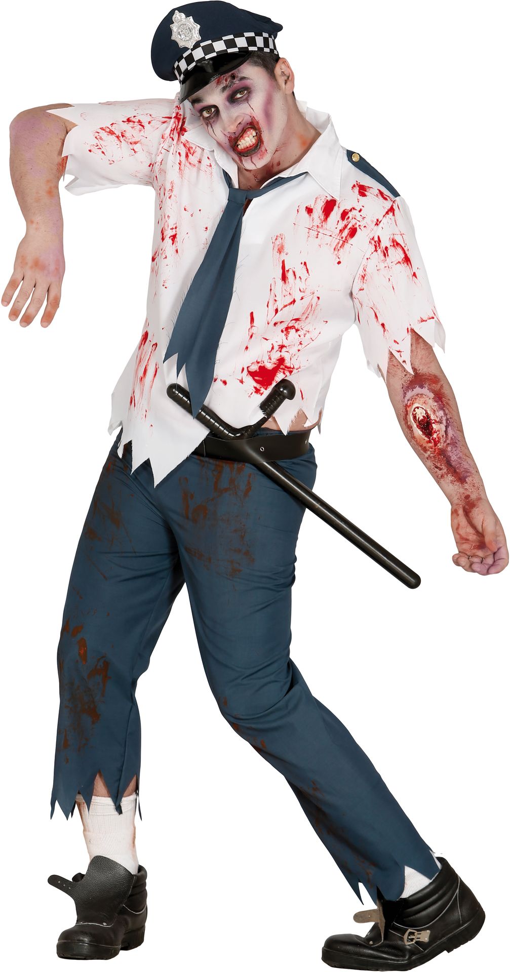 Zombie agent kostuum