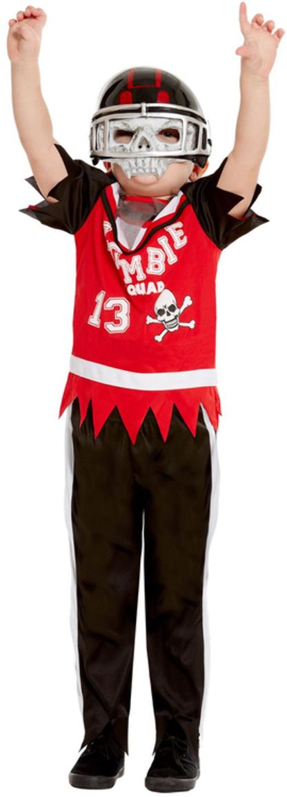 Zombie American Football Outfit Jongens