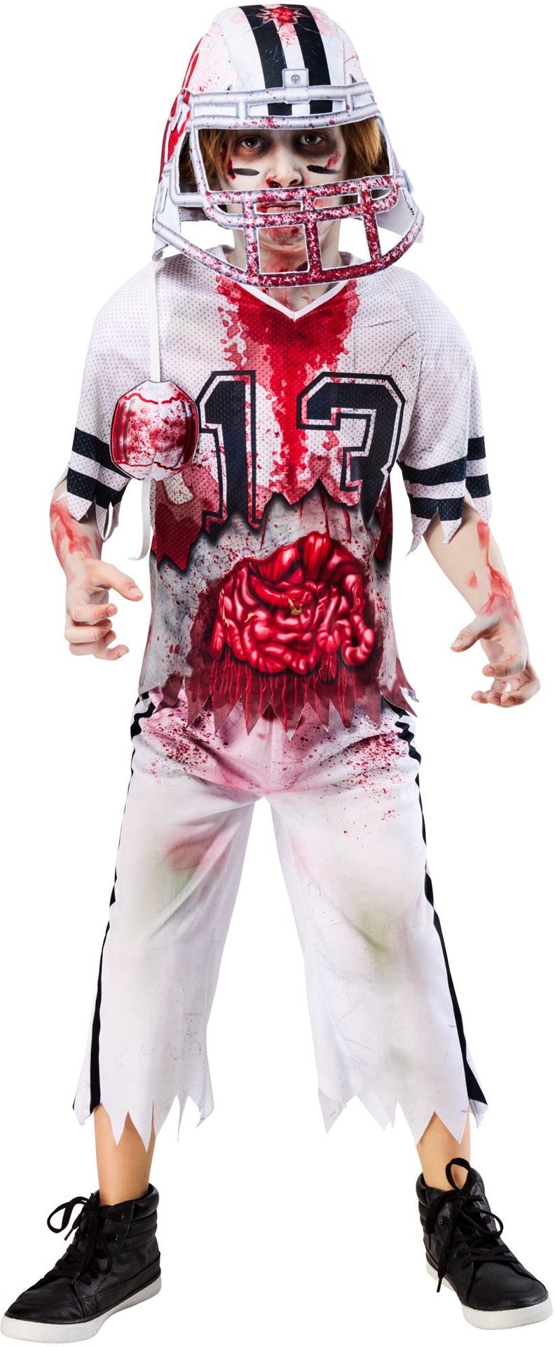 Zombie American Footballer Kostuum Kinderen