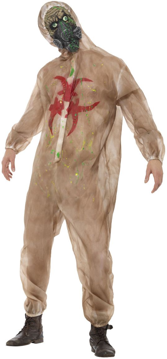 Zombie biohazard chemisch kostuum