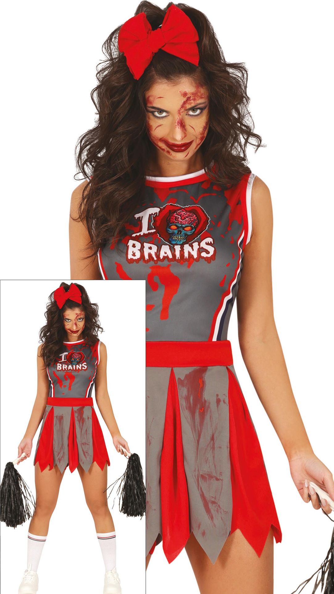 Zombie Cheerleader Outfit Dames
