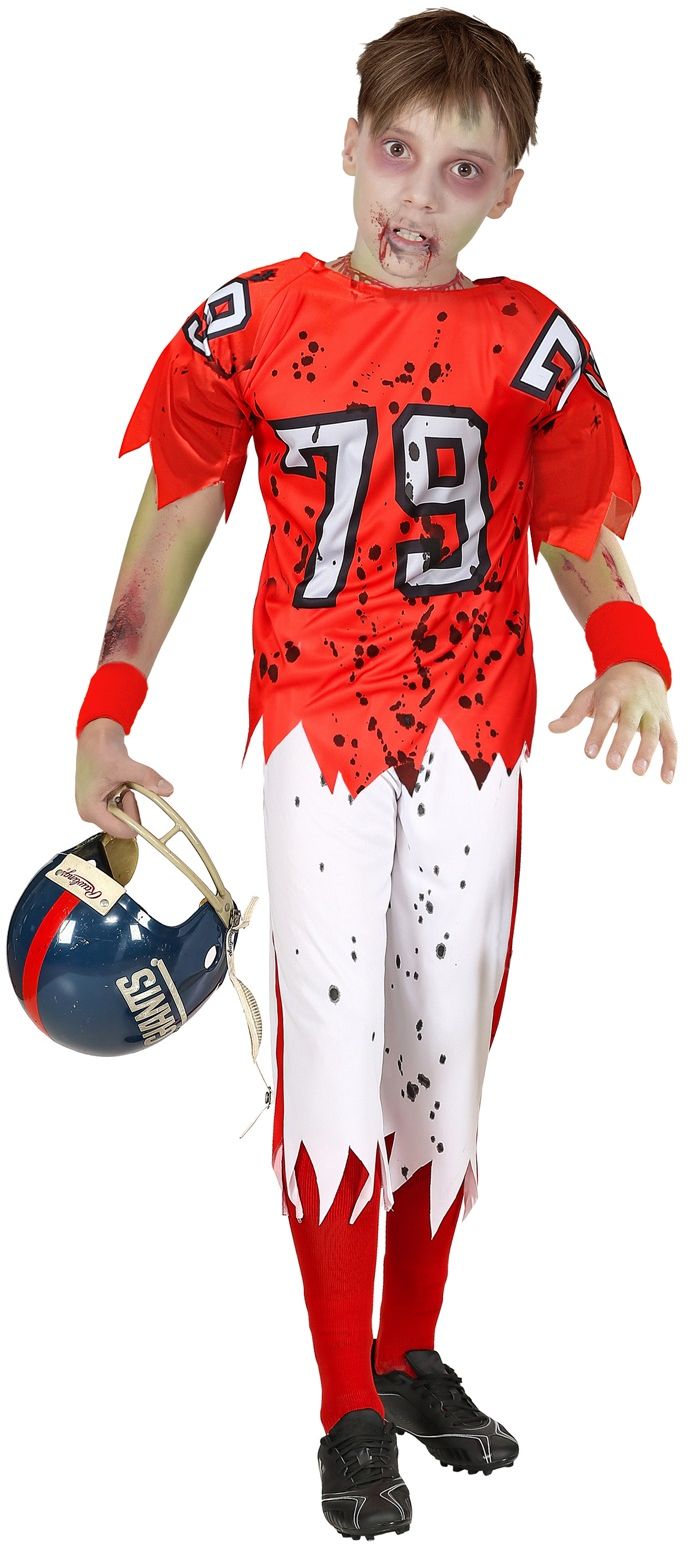 Zombie Football Kostuum Jongens