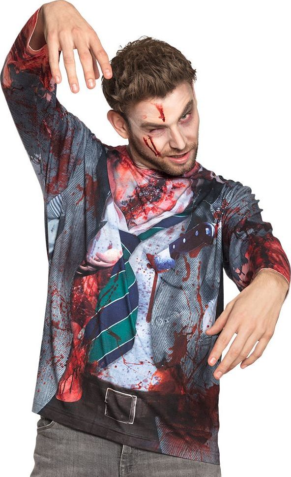 Zombie Freak Student Shirt Heren