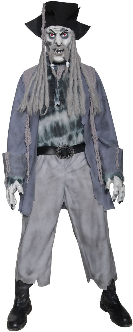 Zombie Geest Piraat Outfit