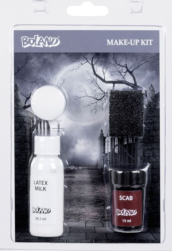 Zombie Huid Make-Up Set