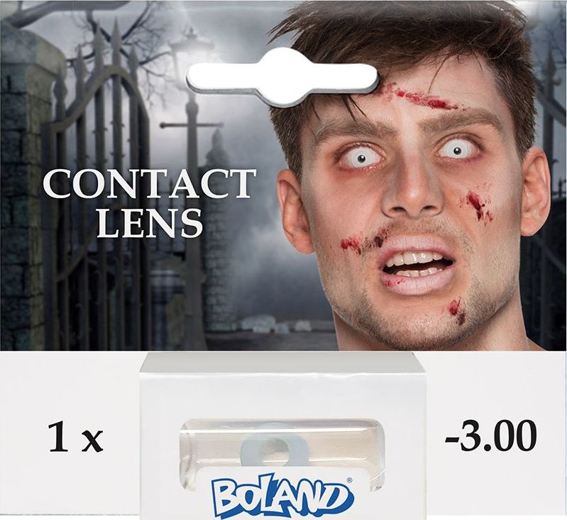 Zombie Kleurlens met Sterkte -3,00