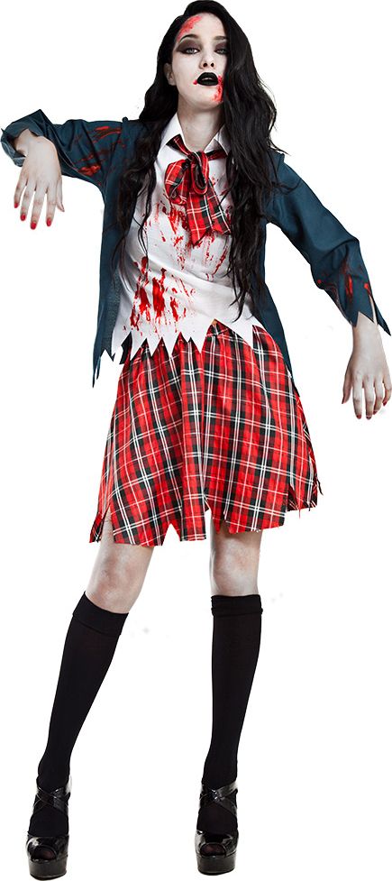 Zombie Kostuum voor Dames