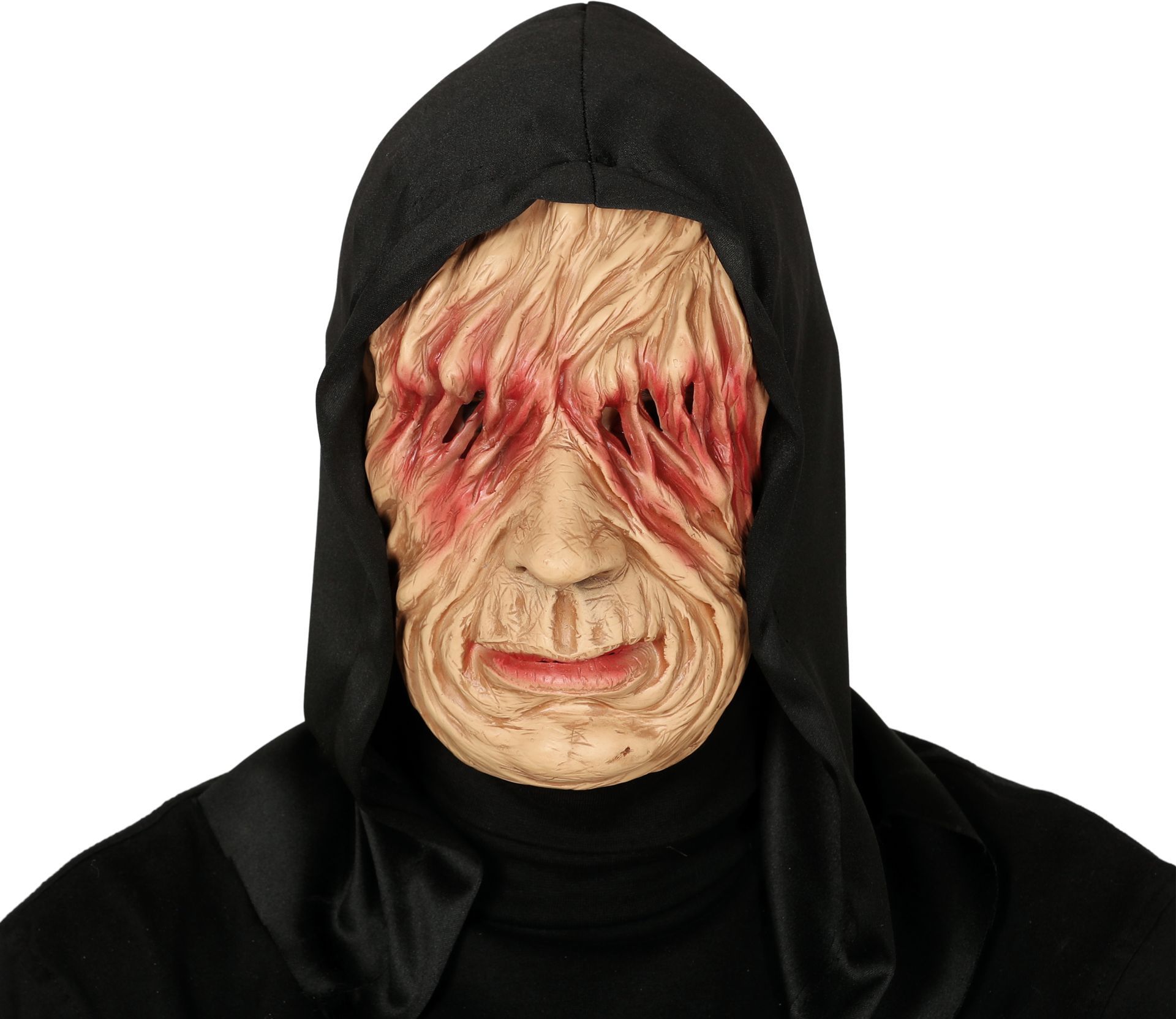 Zombie masker gesmolten huid
