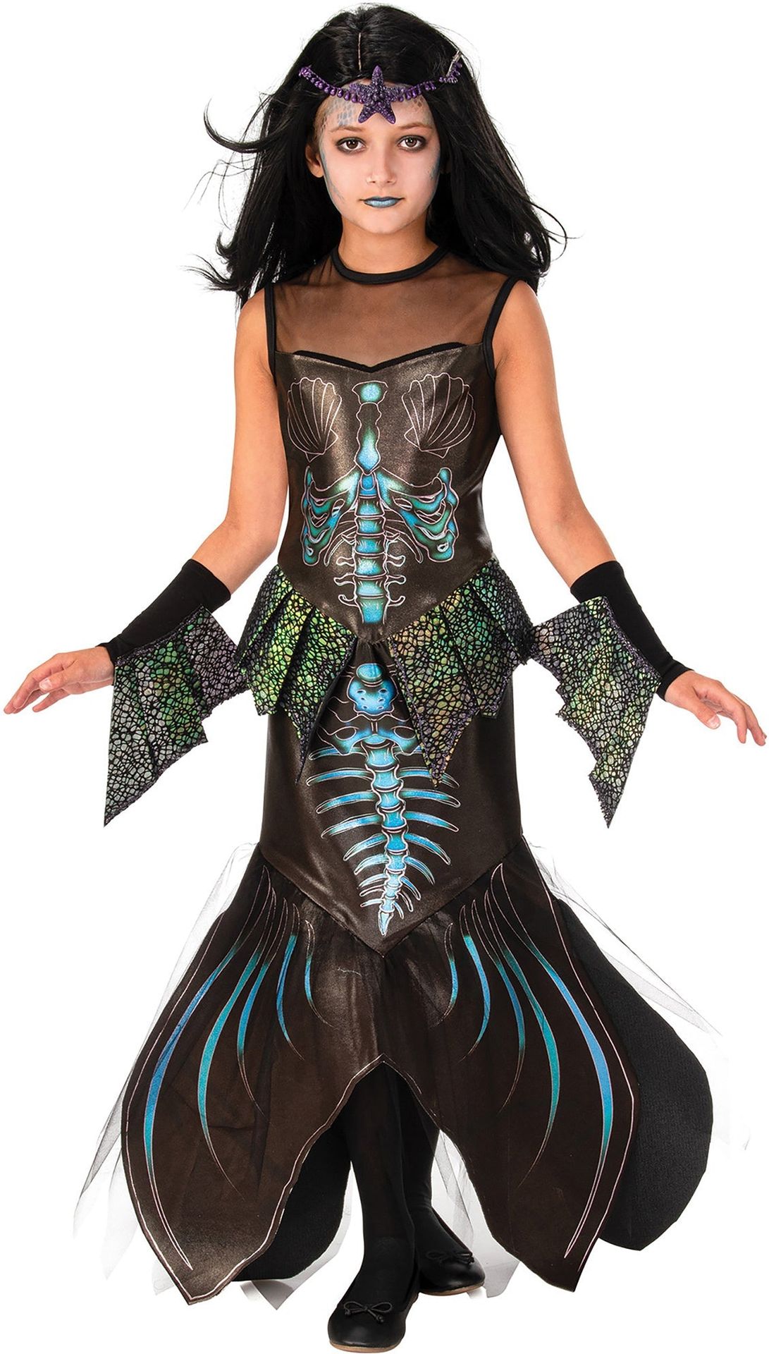 Zombie Meermin Kostuum Meisjes Halloween