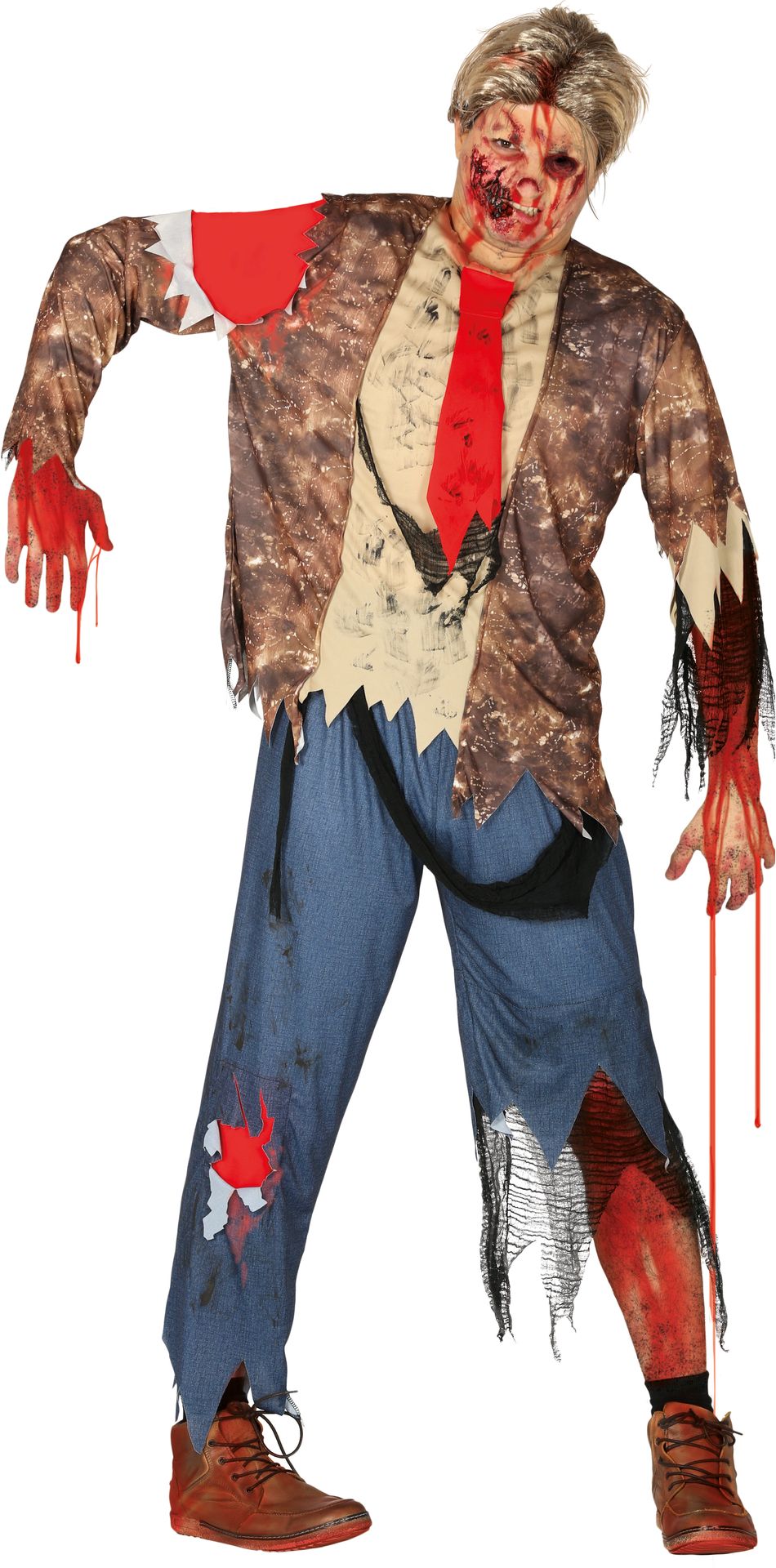 Zombie outfit heren