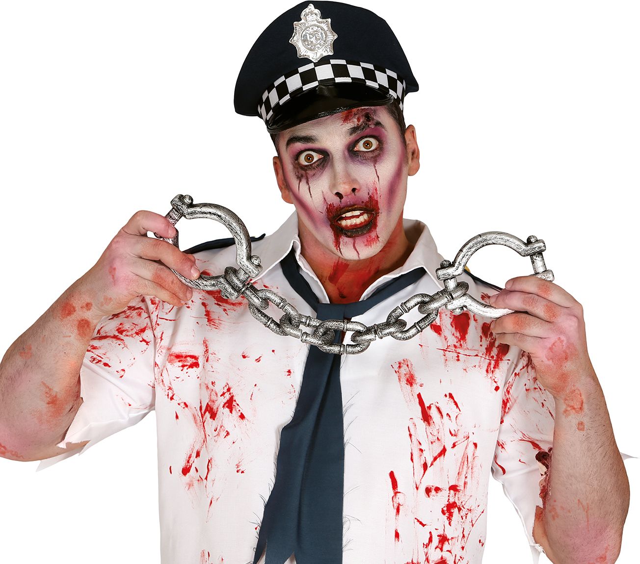 Zombie politie handboeien