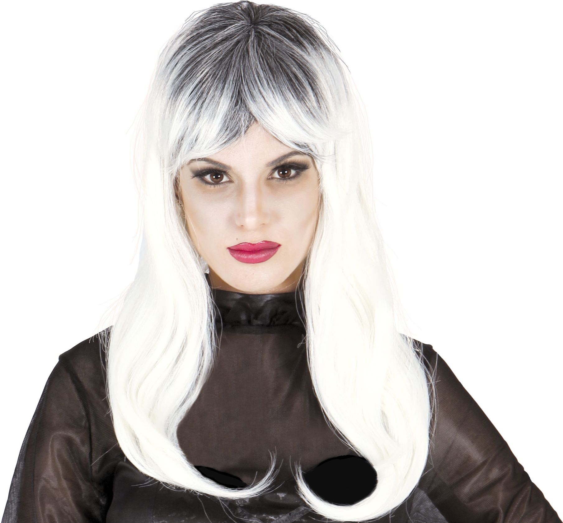Zombie Pruik Vrouw Wit