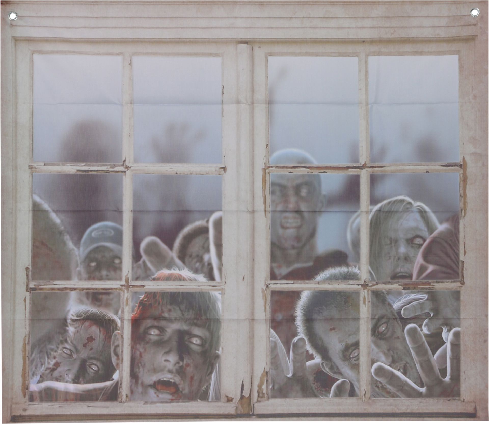 Zombie raam decoratie