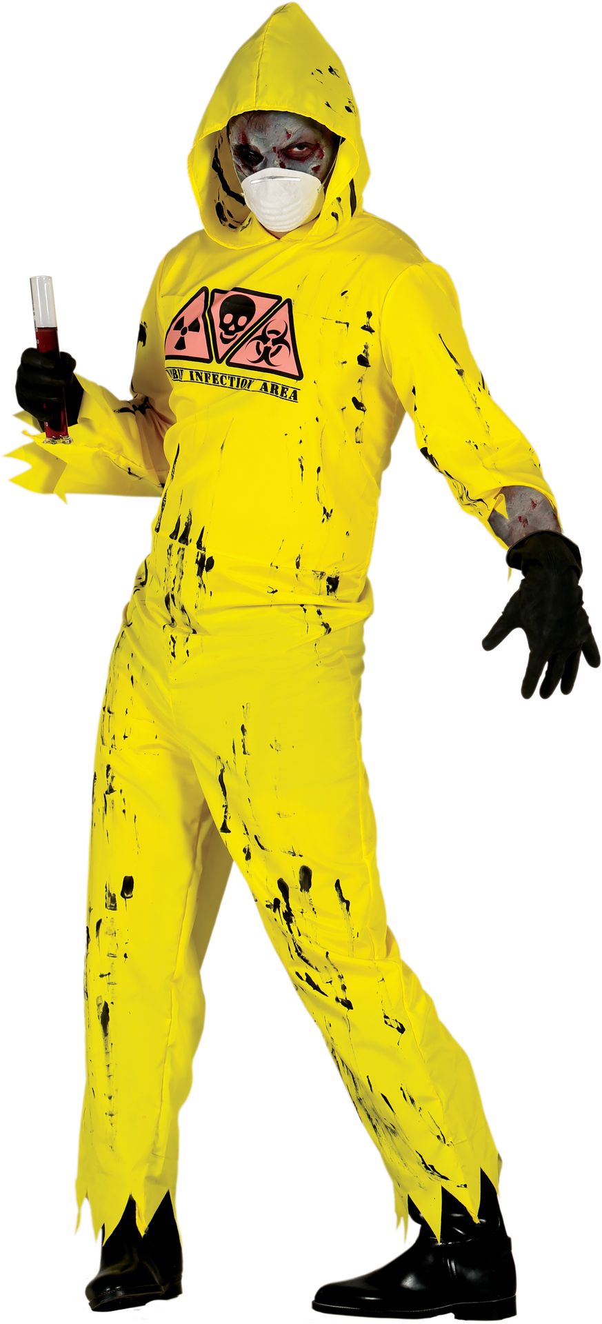 Zombie radioactief kostuum