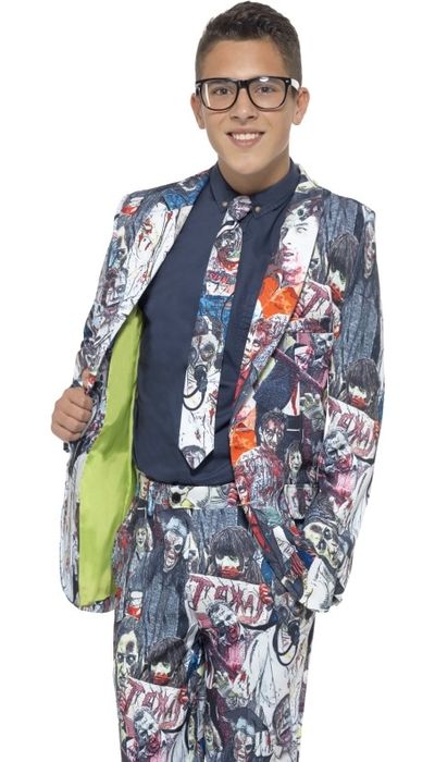 Zombie Suit Kostuum Tiener