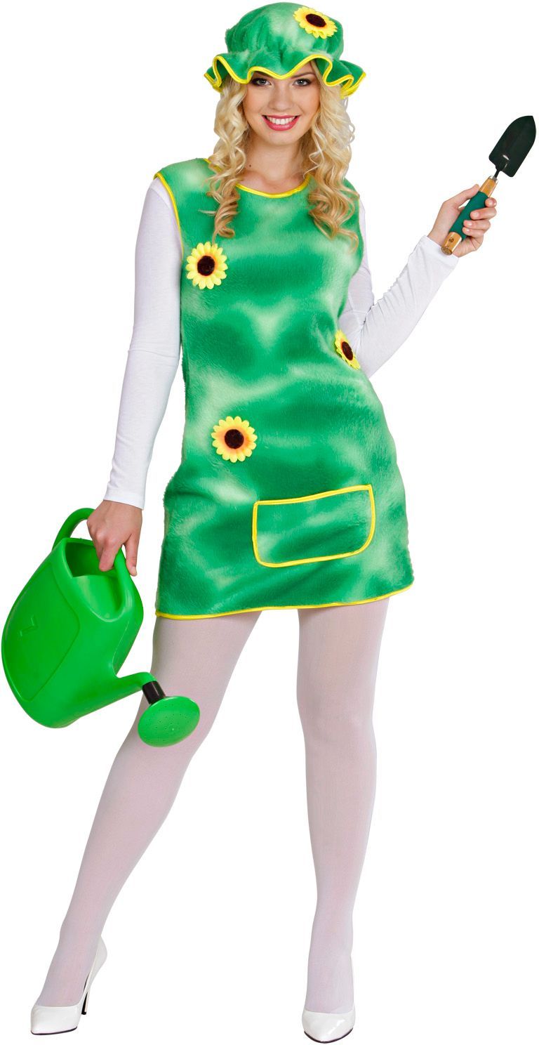 Zonnebloem Jurk met Hoed