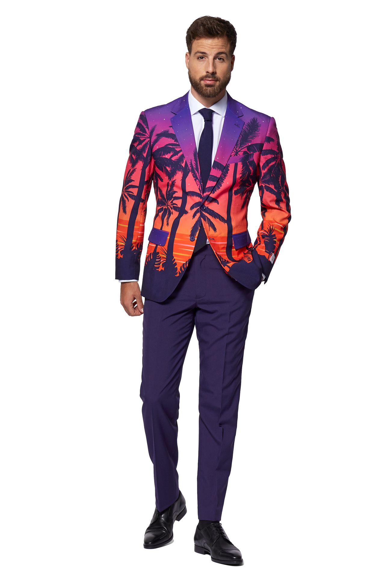 Zonsondergang Opposuits Kostuum