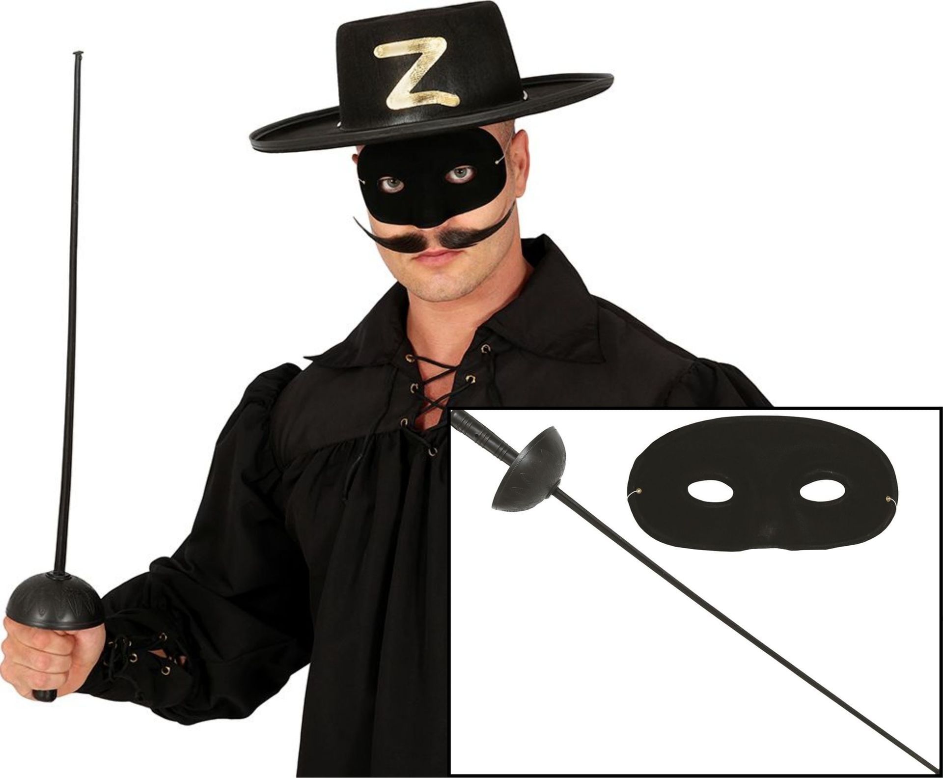 Zorro Accessoire Set