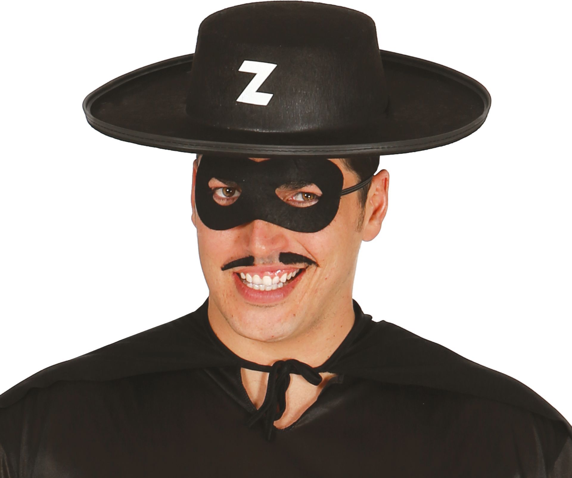 Zorro hoed zwart budget
