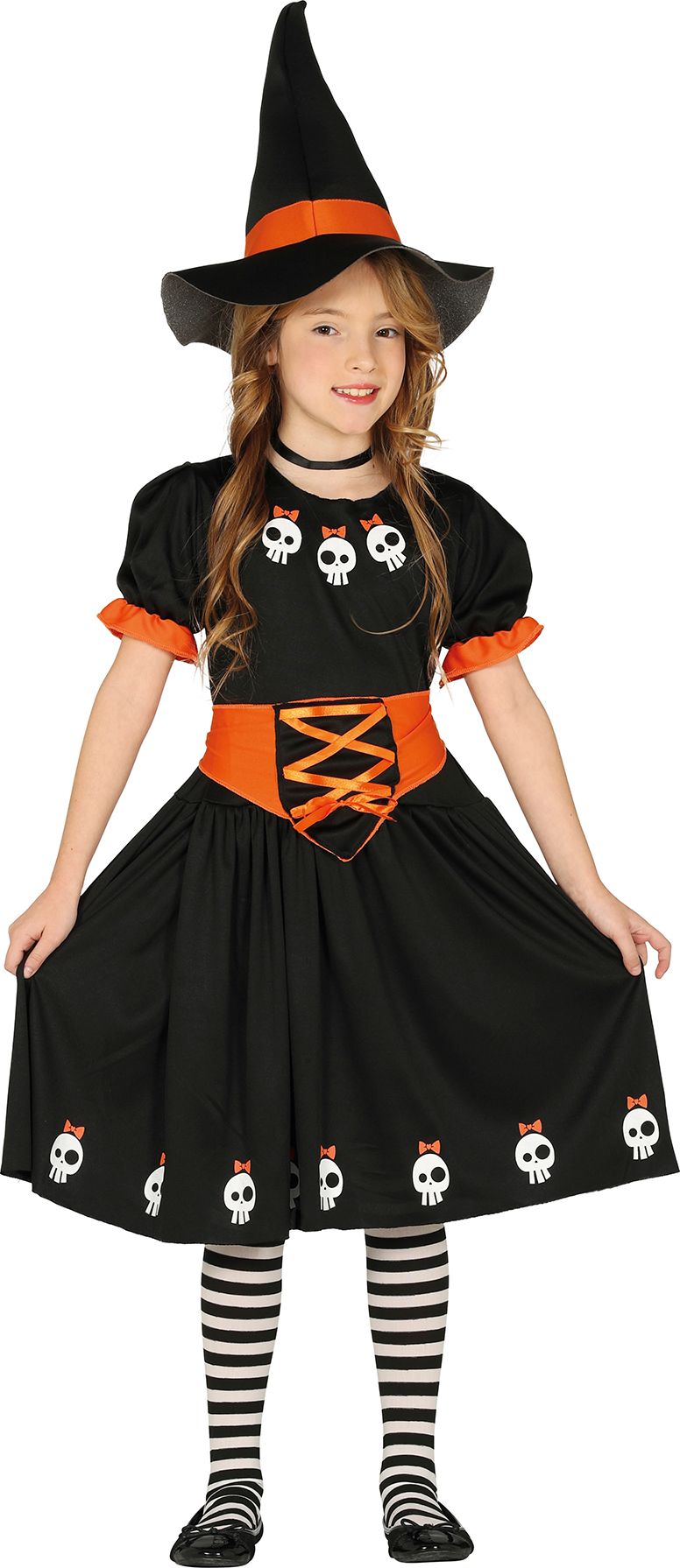 Zwart Heksen Kostuum Meisjes