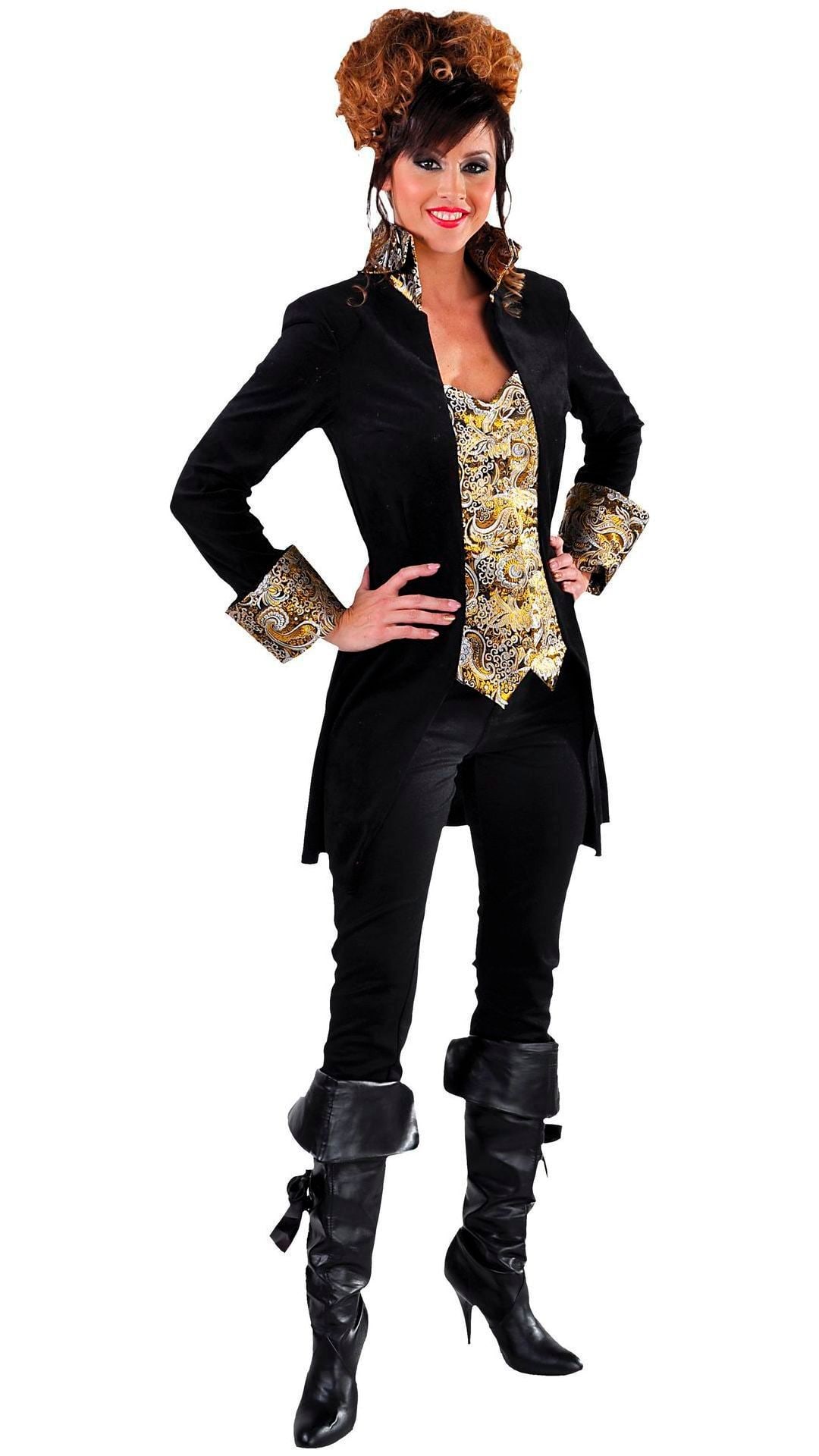 Zwart Markiezin Jasje Dames