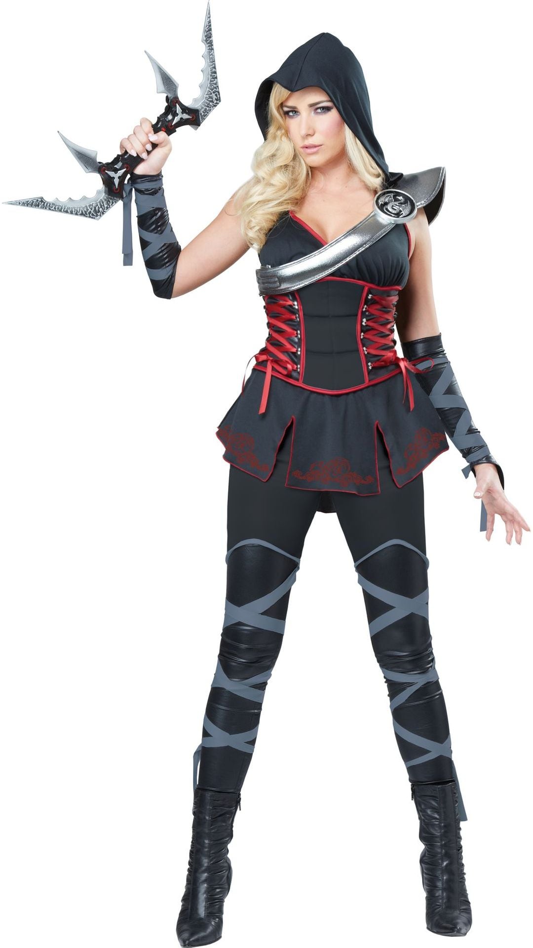 Zwart Ninja Pak Dames