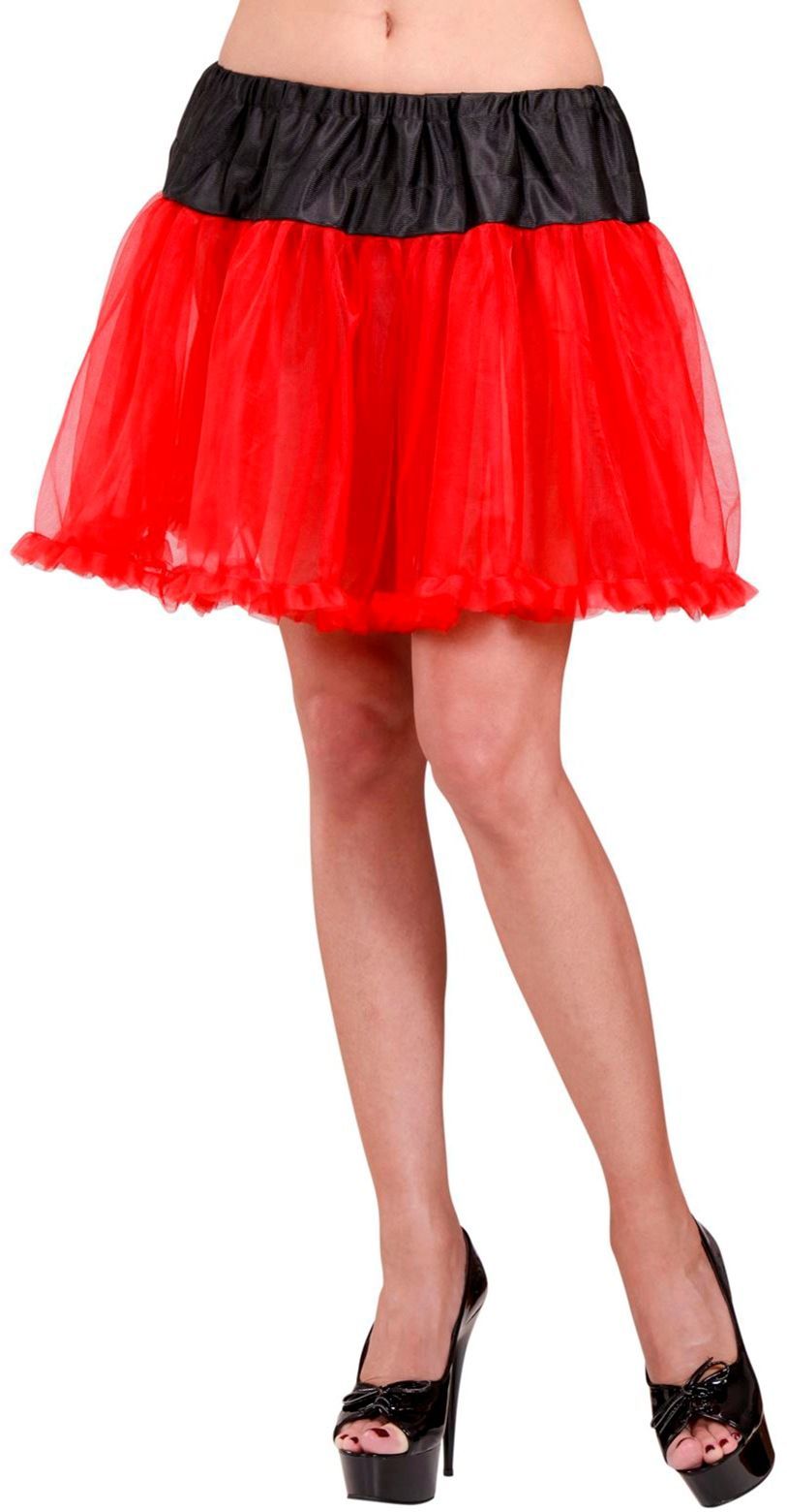 Zwart Rode Petticoat