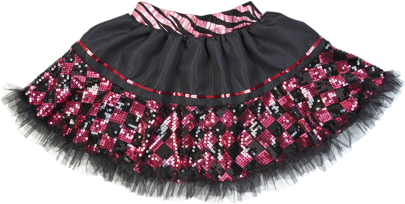 Zwart Roze Pailletten Tutu