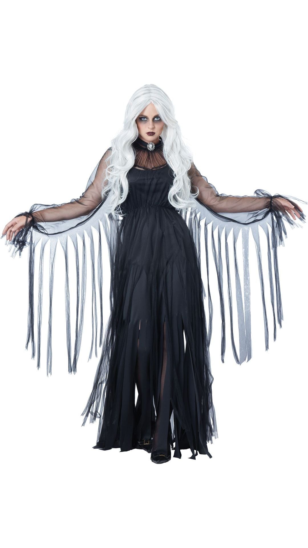 Zwart Spook Kostuum Dames