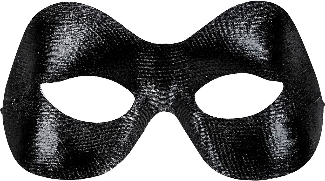 Zwart Uniseks Sm Oogmasker