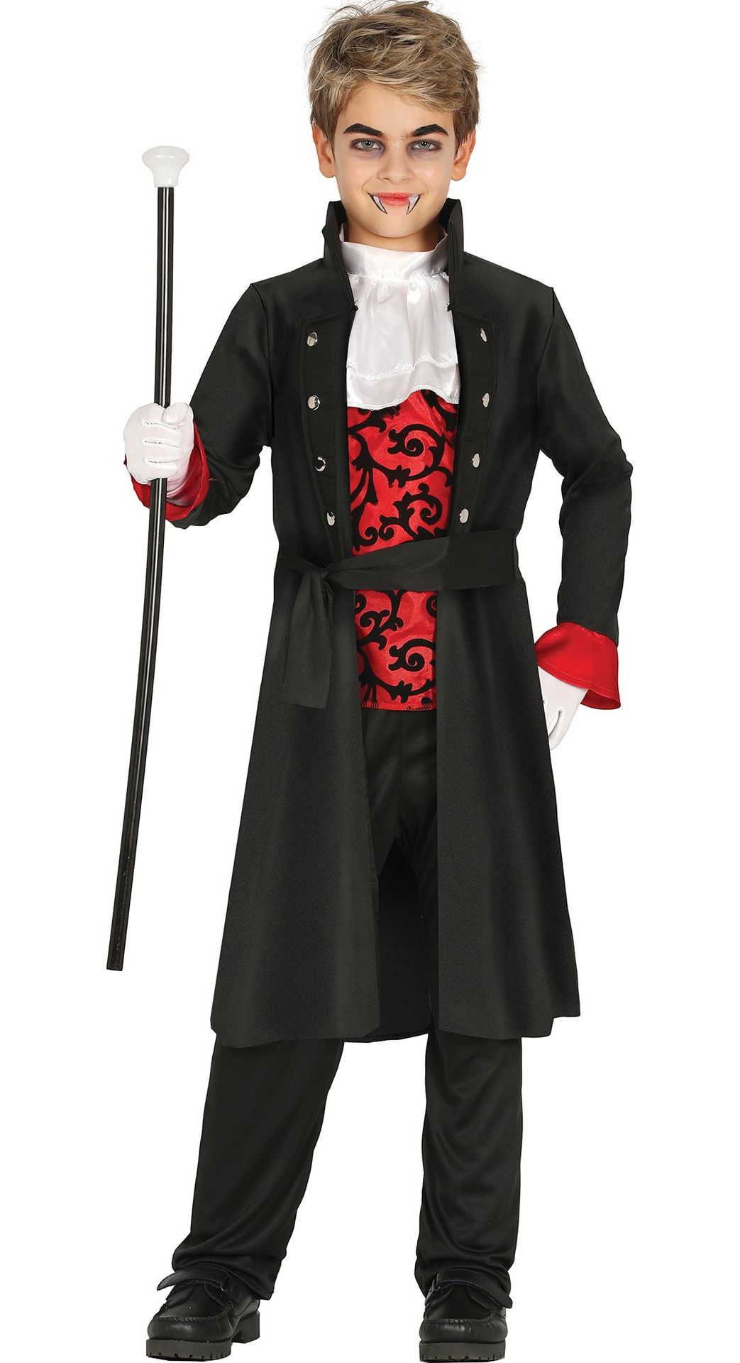 Zwart Vampier Kostuum Kind