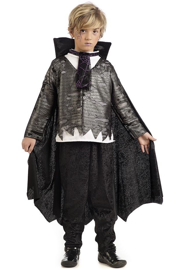 Zwart Vampieren Kostuum Jongens