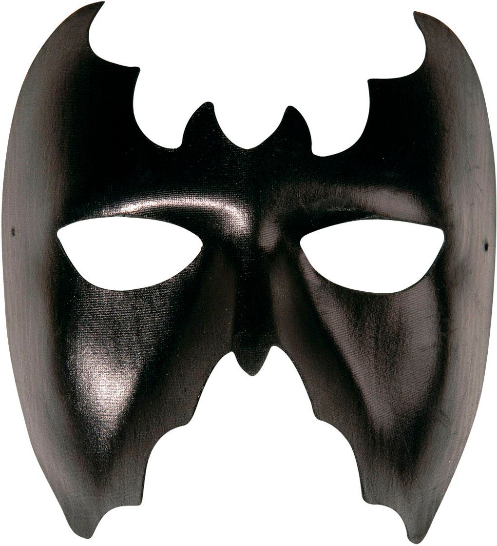 Zwart Vleermuizen Oogmasker