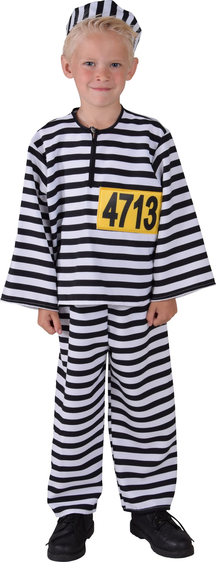 Zwart Wit Boeven Kostuum Kinderen