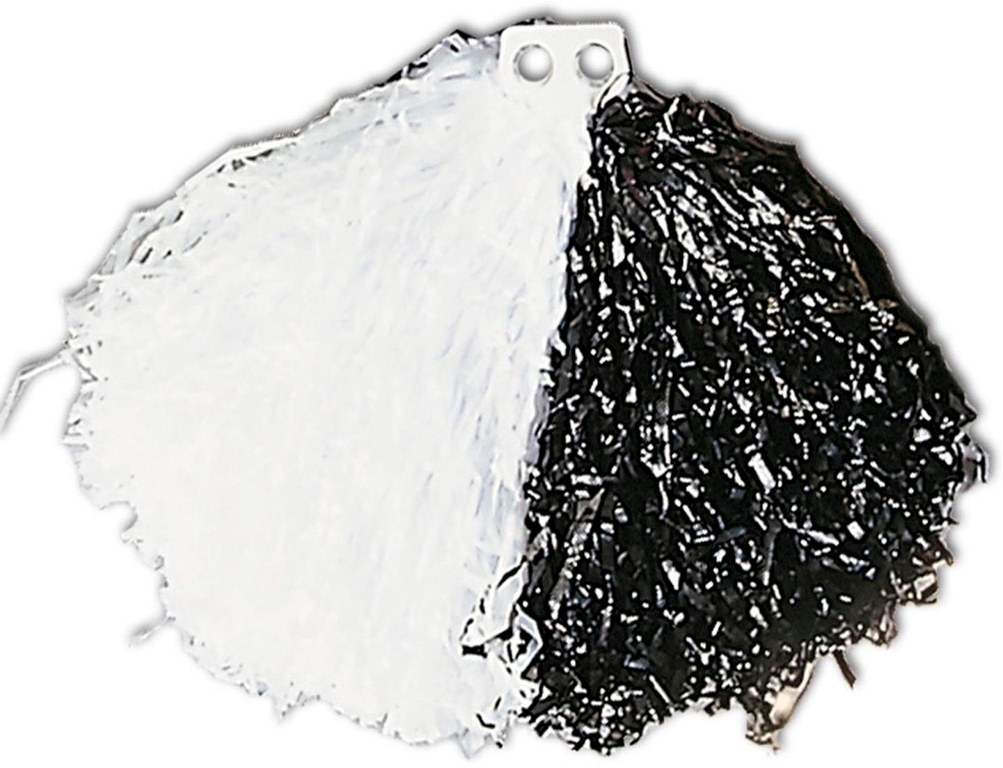 Zwart Witte Cheerleader Pom Pom