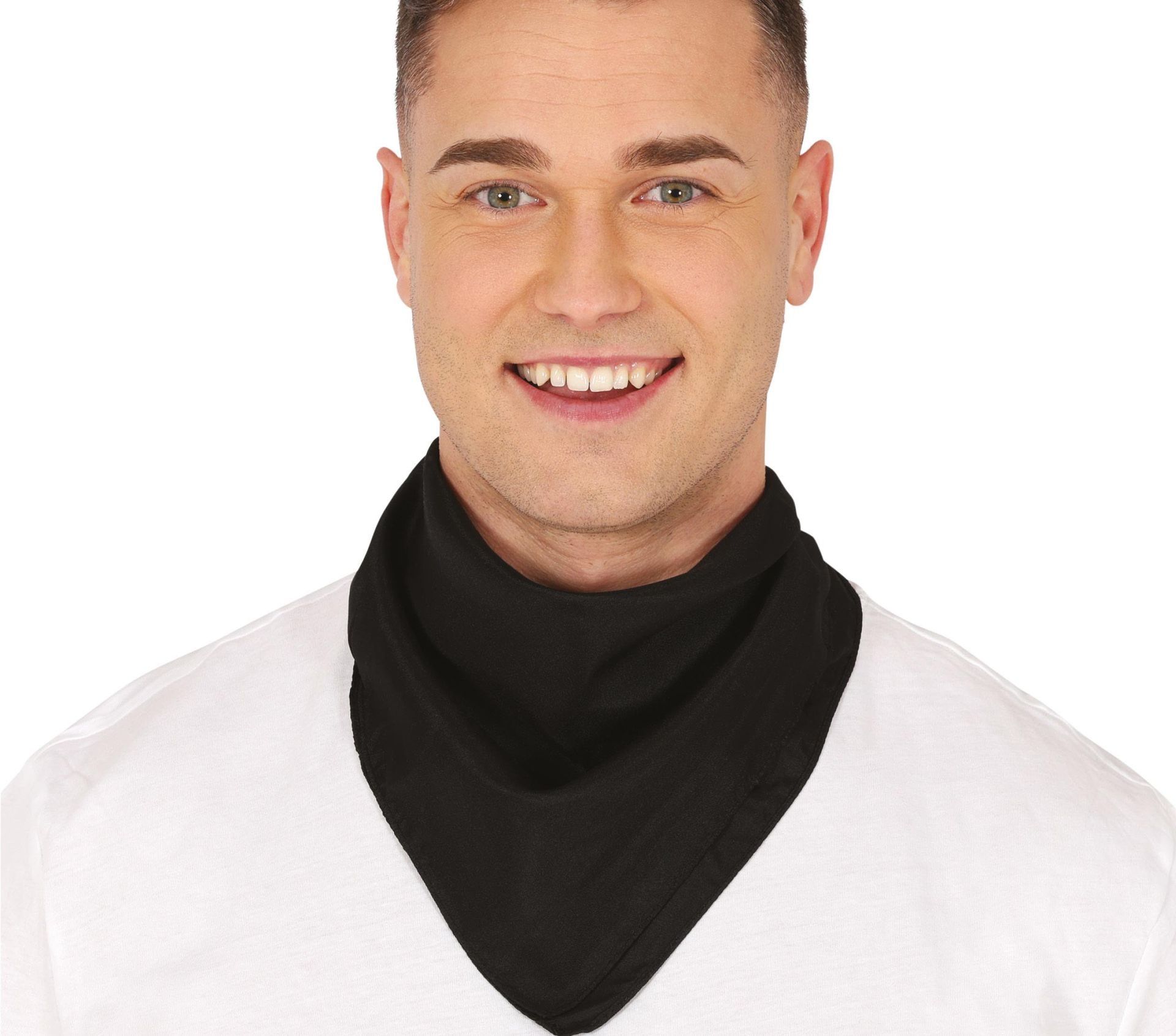 Zwarte Bandana Sjaal Volwassenen