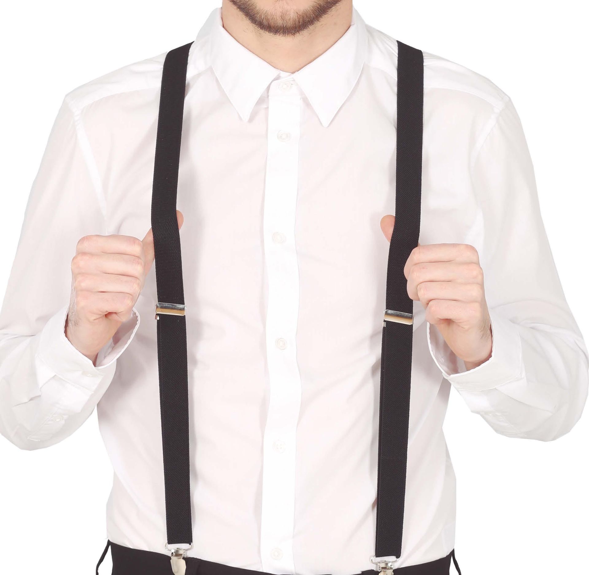 Zwarte Basis Bretels