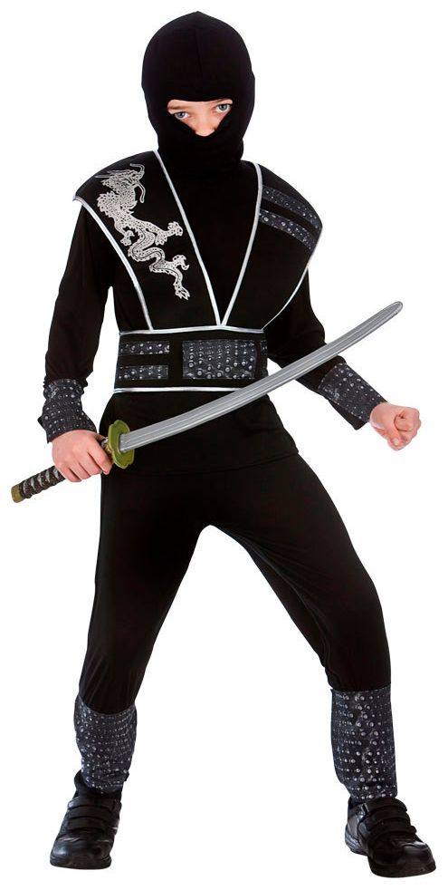 Zwarte elite ninja