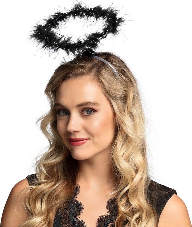 Zwarte Engel Halo Tiara