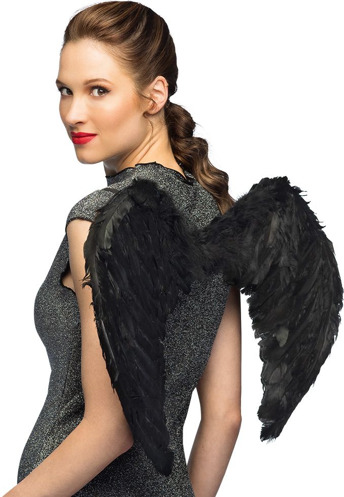 Zwarte Engelenvleugels Dames
