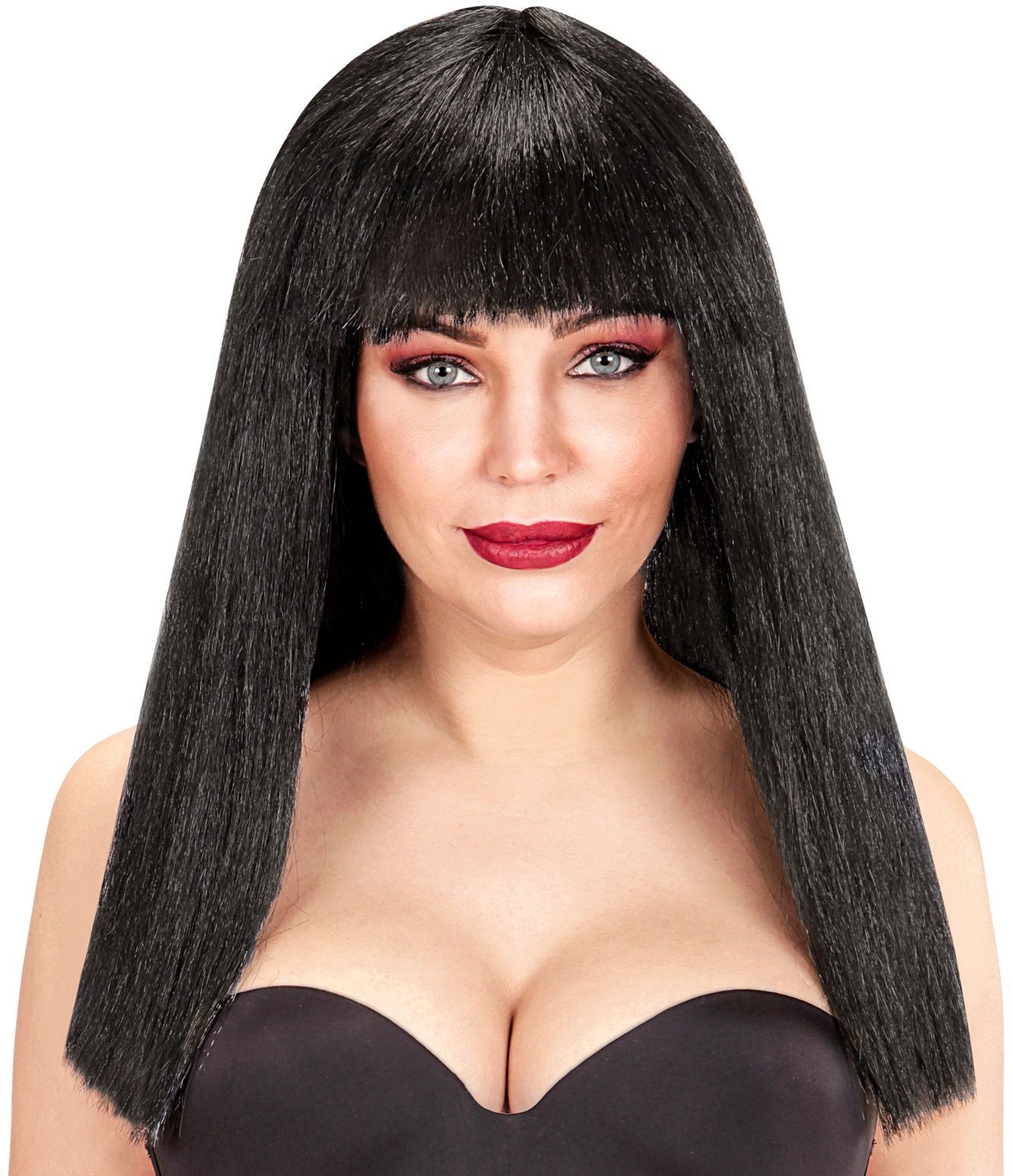 Zwarte Fanny Pruik