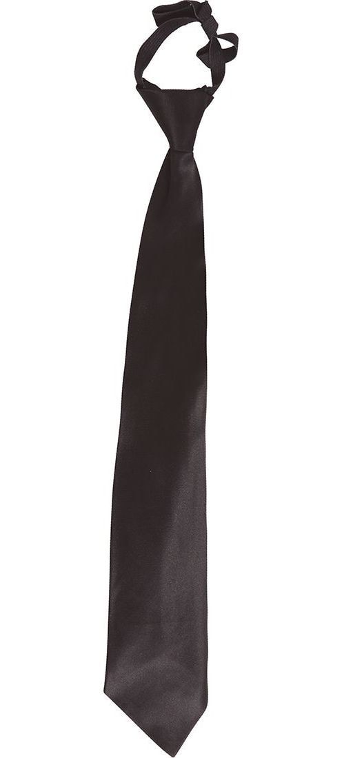 Zwarte Glanzende Stropdas